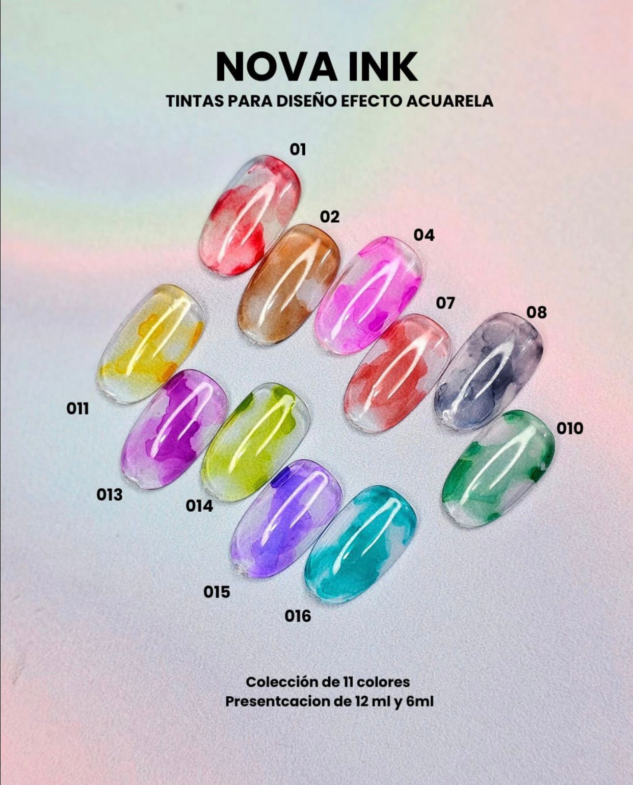 TINTAS PARA DISEÑO NOVA INK - SIP NAILS – Nagelshop
